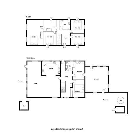 14-person In Agger With Wilderness Bath And Outdoor Sauna *